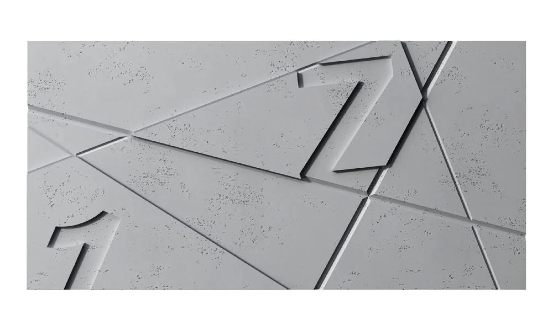 Concrete 3D Wall Panel GRAPHICS-3D Concrete Panels-DecorMania.eu