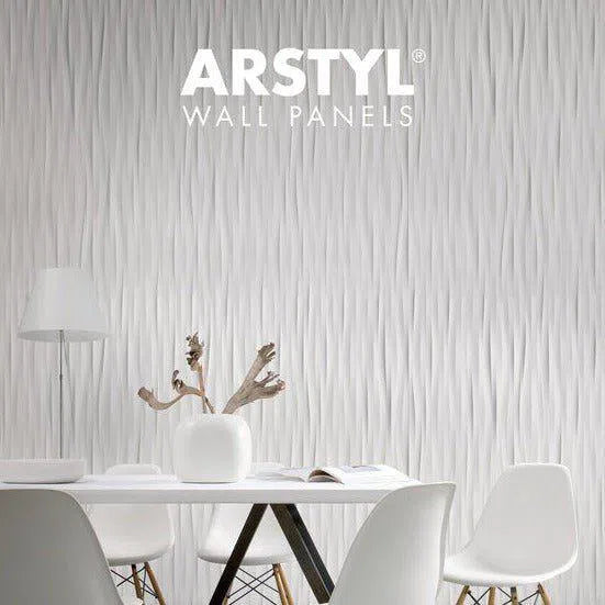 WAVE 3D WALL PANEL 1PC - DecorMania.eu